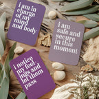 Anxiety Relief Affirmation Cards, Deck of 16 - Poppy & Vine