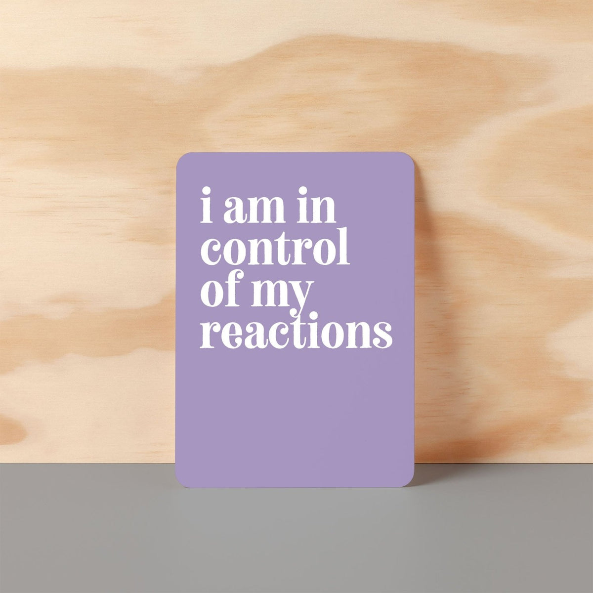 Anxiety Relief Affirmation Cards, Deck of 16 - Poppy & Vine