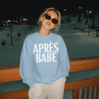 Après Babe Sweatshirt – Ski Bachelorette Party Crewneck - Poppy & Vine