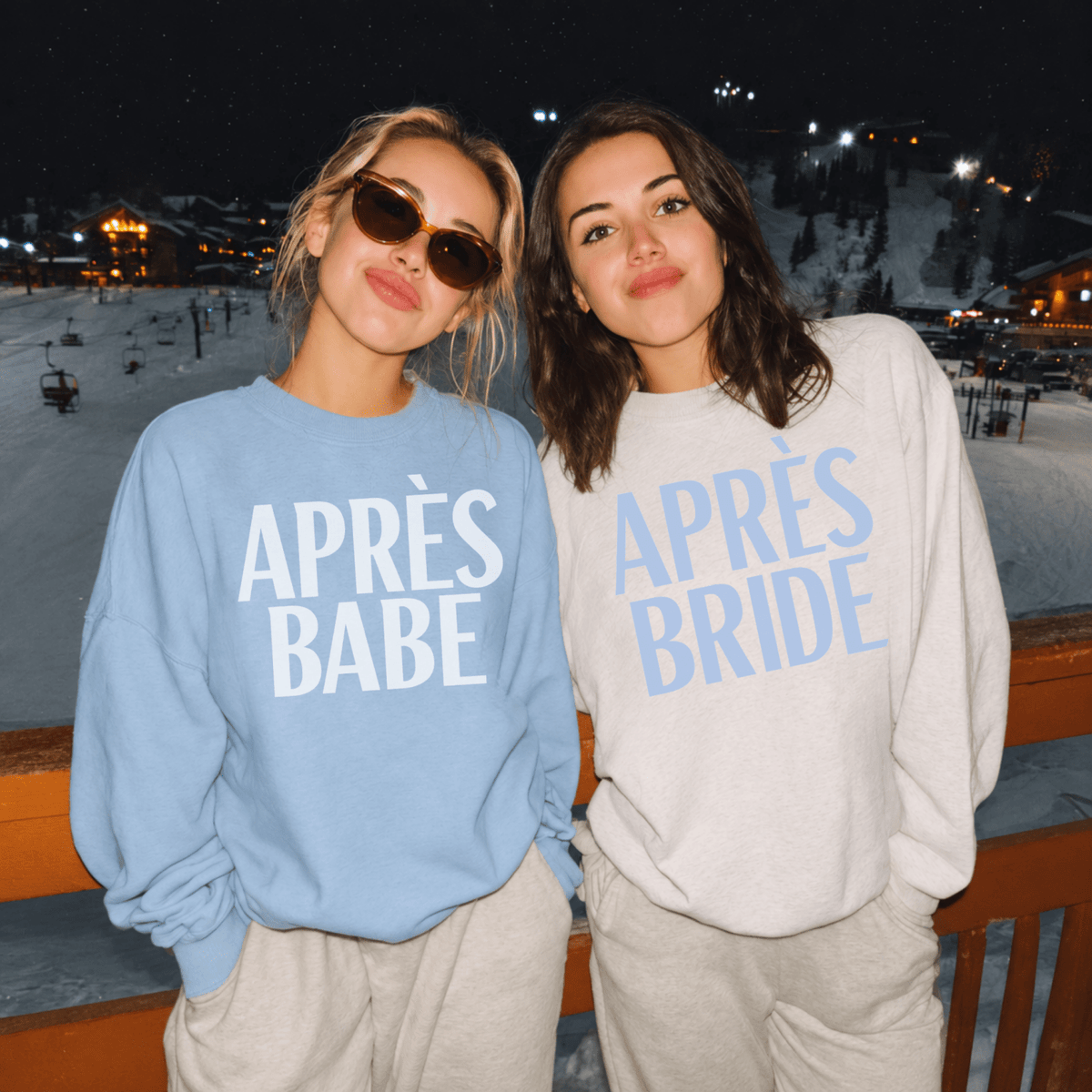 Après Babe Sweatshirt – Ski Bachelorette Party Crewneck - Poppy & Vine