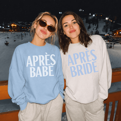 Après Babe Sweatshirt – Ski Bachelorette Party Crewneck - Poppy & Vine