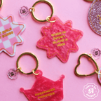 Are You Mad At Me - Snarky Motel Keychain - Poppy & Vine