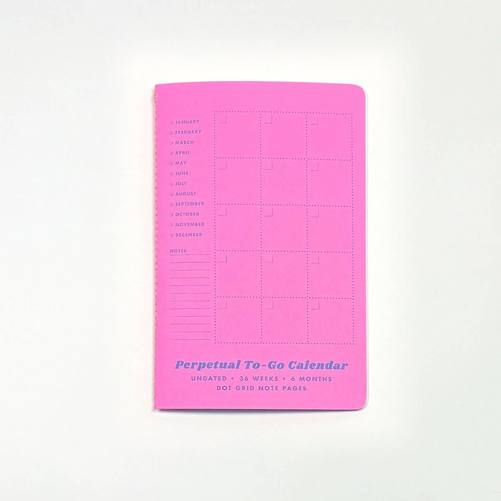 Perpetual To-Go Calendar - Undated