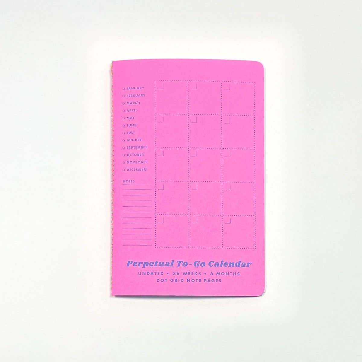 Perpetual To-Go Calendar - Undated