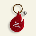 Back on My Bullshit - Funny Motel Keychain - Poppy & Vine