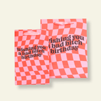 Bad Bitch - Birthday Gift Bag, Funny Gift Bag, Gift Wrap - Poppy & Vine
