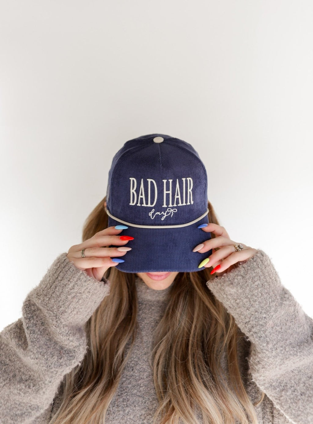 BAD HAIR DAY TRUCKER HAT - Poppy & Vine