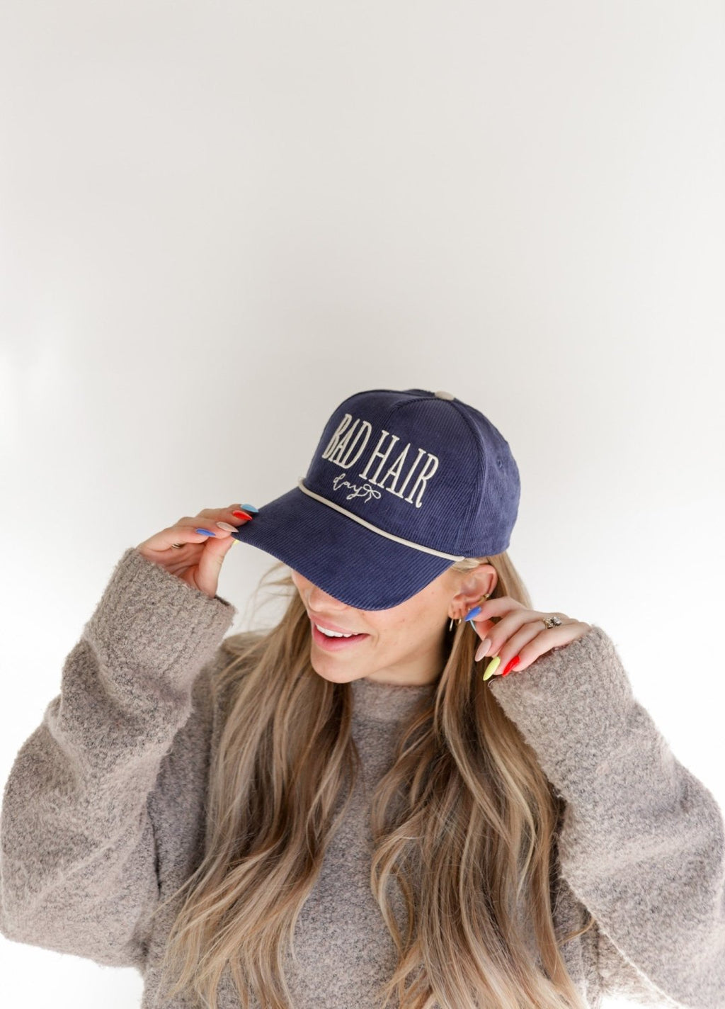 BAD HAIR DAY TRUCKER HAT - Poppy & Vine