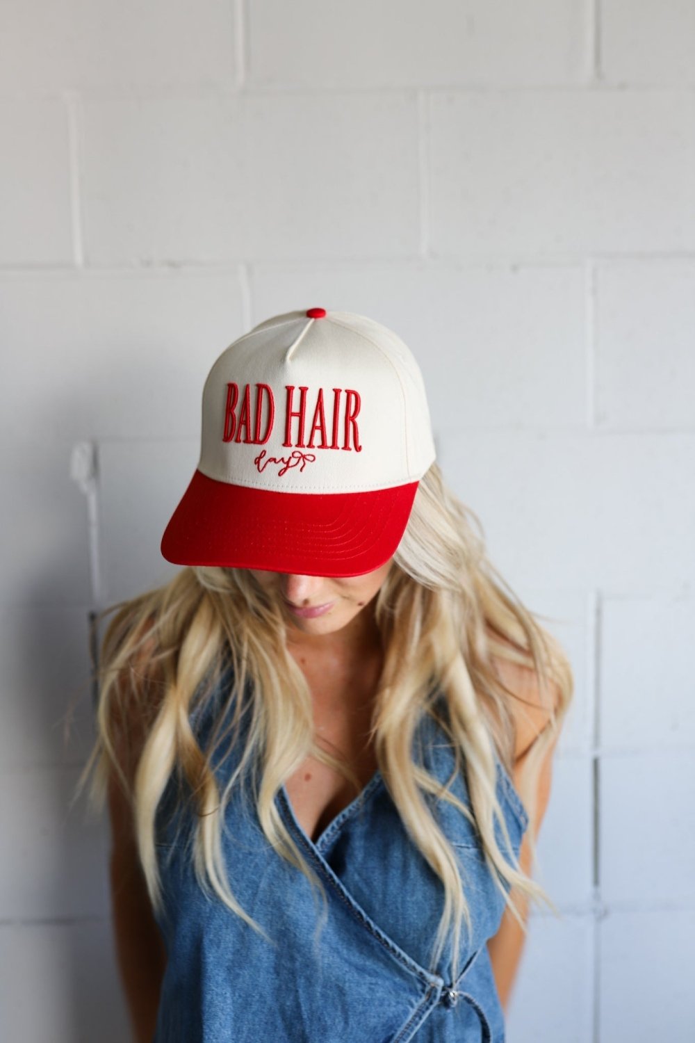 BAD HAIR DAY TRUCKER HAT - Poppy & Vine