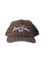 BAD HAIR DAY TWEED HOUNDSTOOTH TRUCKER HAT - Poppy & Vine