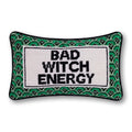 Bad Witch Energy Needlepoint Pillow - Poppy & Vine