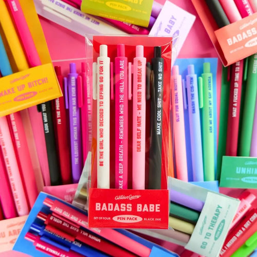 Badass Babe Pen Pack - Poppy & Vine