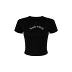 Basic Witch Women's Fitted Baby Tee | Halloween - Poppy & Vine