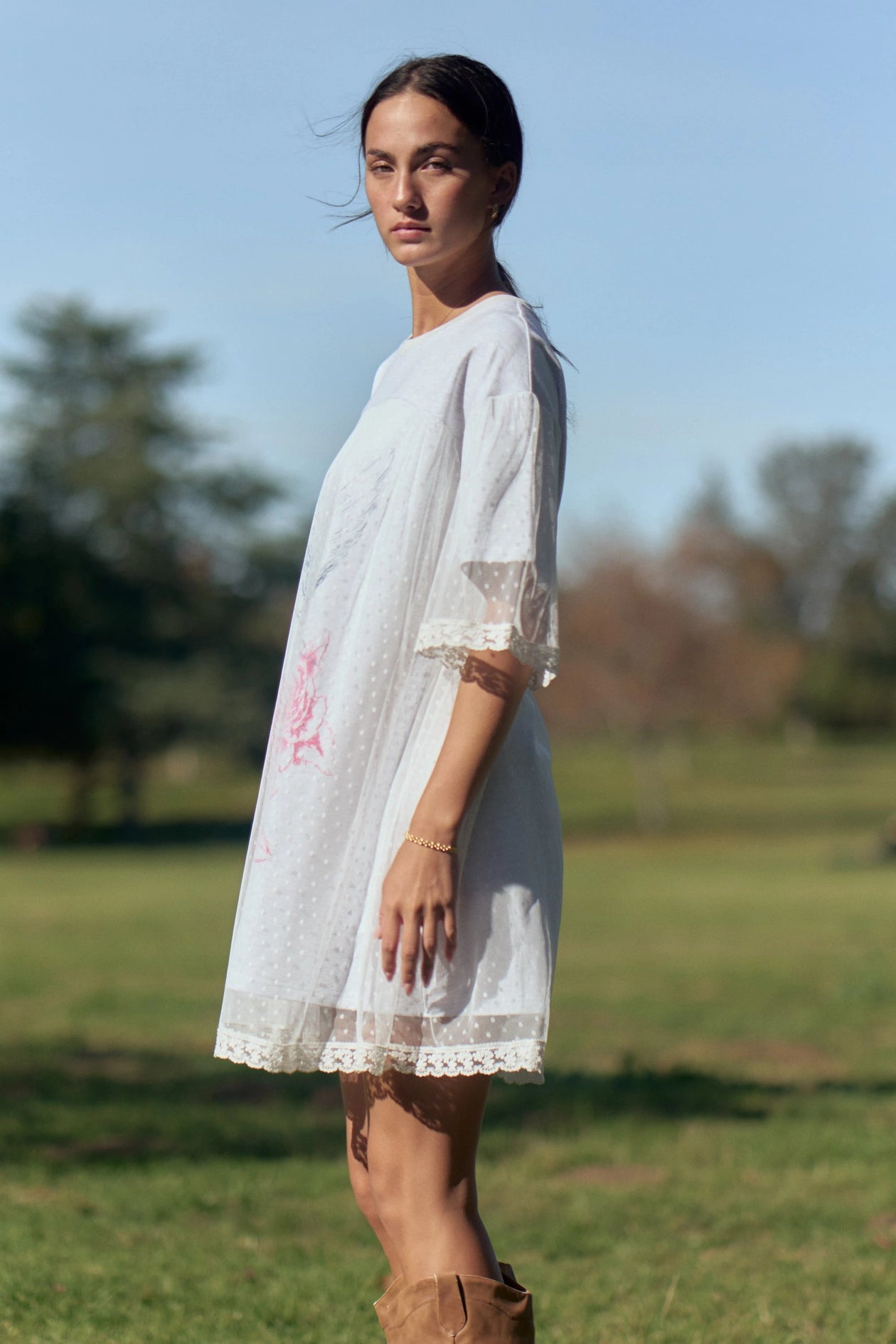 CHERUB ANGEL T-SHIRT DRESS | CURVE COLLECTION