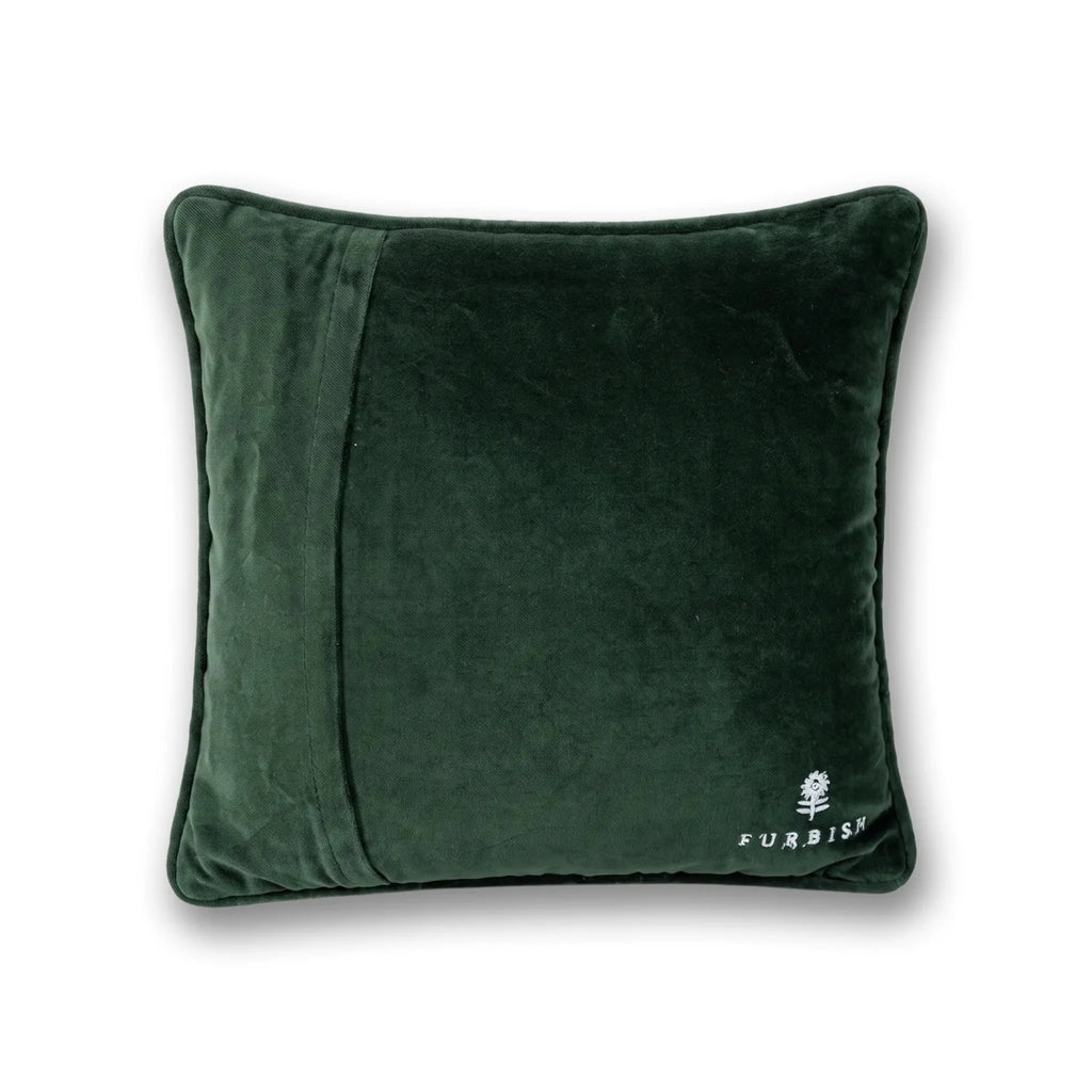Be Naughty Needlepoint Pillow - Poppy & Vine