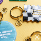 Because It's Iconic - Funny Motel Keychain - Poppy & Vine