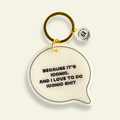 Because It's Iconic - Funny Motel Keychain - Poppy & Vine