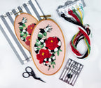 Beetlejuice Sandworm Embroidery Kit - Poppy & Vine