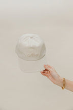 BEIGE MOM BASEBALL CAP - Poppy & Vine