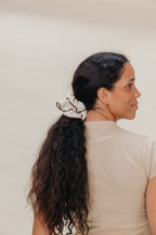 BEIGE MOM CORSET SCRUNCHIE - Poppy & Vine
