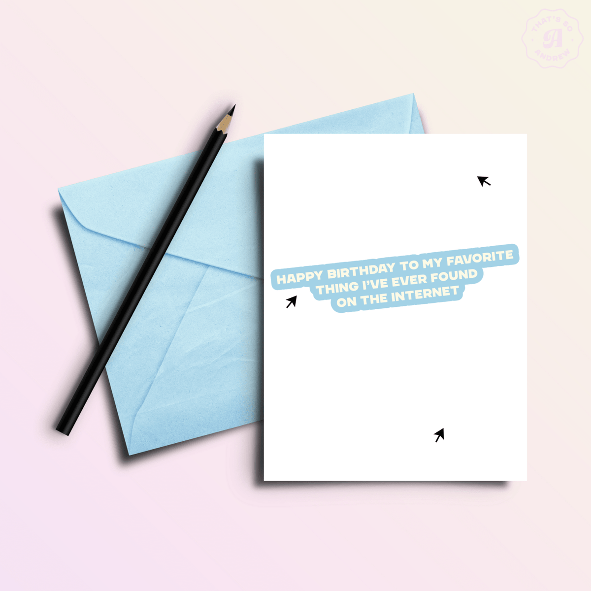 Best Thing on Internet Funny Birthday Greeting Card - Poppy & Vine