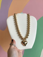 Big Big Bobble Necklace - Poppy & Vine