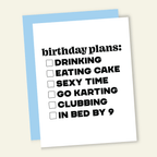 Birthday Checklist | Funny Birthday Greeting Card - Poppy & Vine