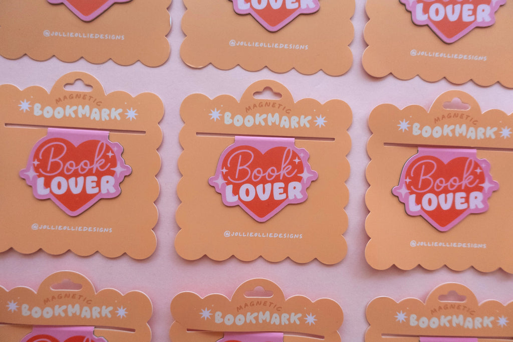 Book Lover Magnetic Bookmark