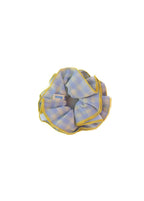 BLUE PLAID CORSET SCRUNCHIE - Poppy & Vine