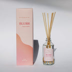 Blush 4 oz. Hue Reed Diffuser (Campari Chiffon) - Poppy & Vine