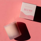 Blush 9 oz. Hue Candle (Campari Chiffon) - Poppy & Vine