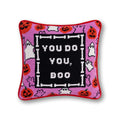 Boo Needlepoint Pillow - Poppy & Vine