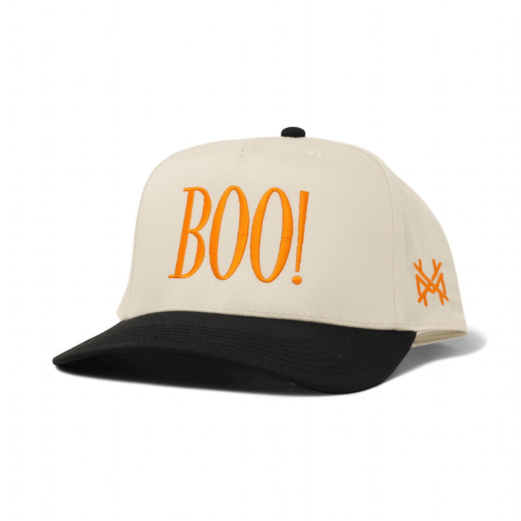 Boo! Spooky Halloween Trucker Hat - Poppy & Vine