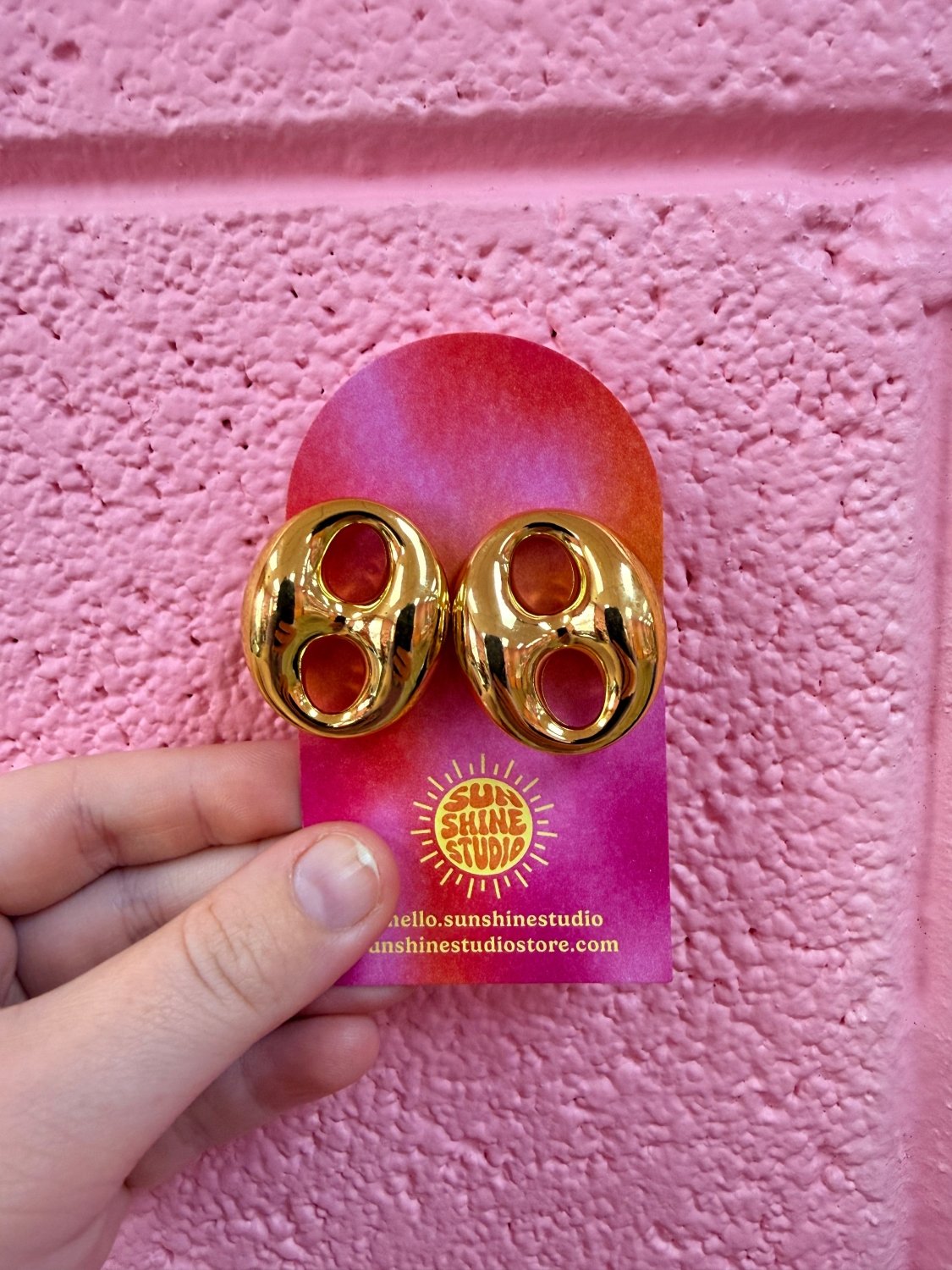 Bottle Cap Earrings - Poppy & Vine