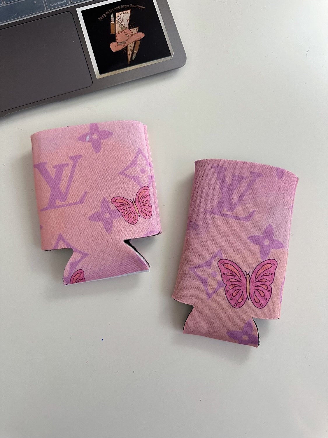 Boujee Butterfly Koozie (2 sizes) - Poppy & Vine