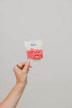 BOW SLICK BACK PONYTAILS (PACK OF 3) - Poppy & Vine