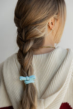 BOW SLICK BACK PONYTAILS (PACK OF 3) - Poppy & Vine