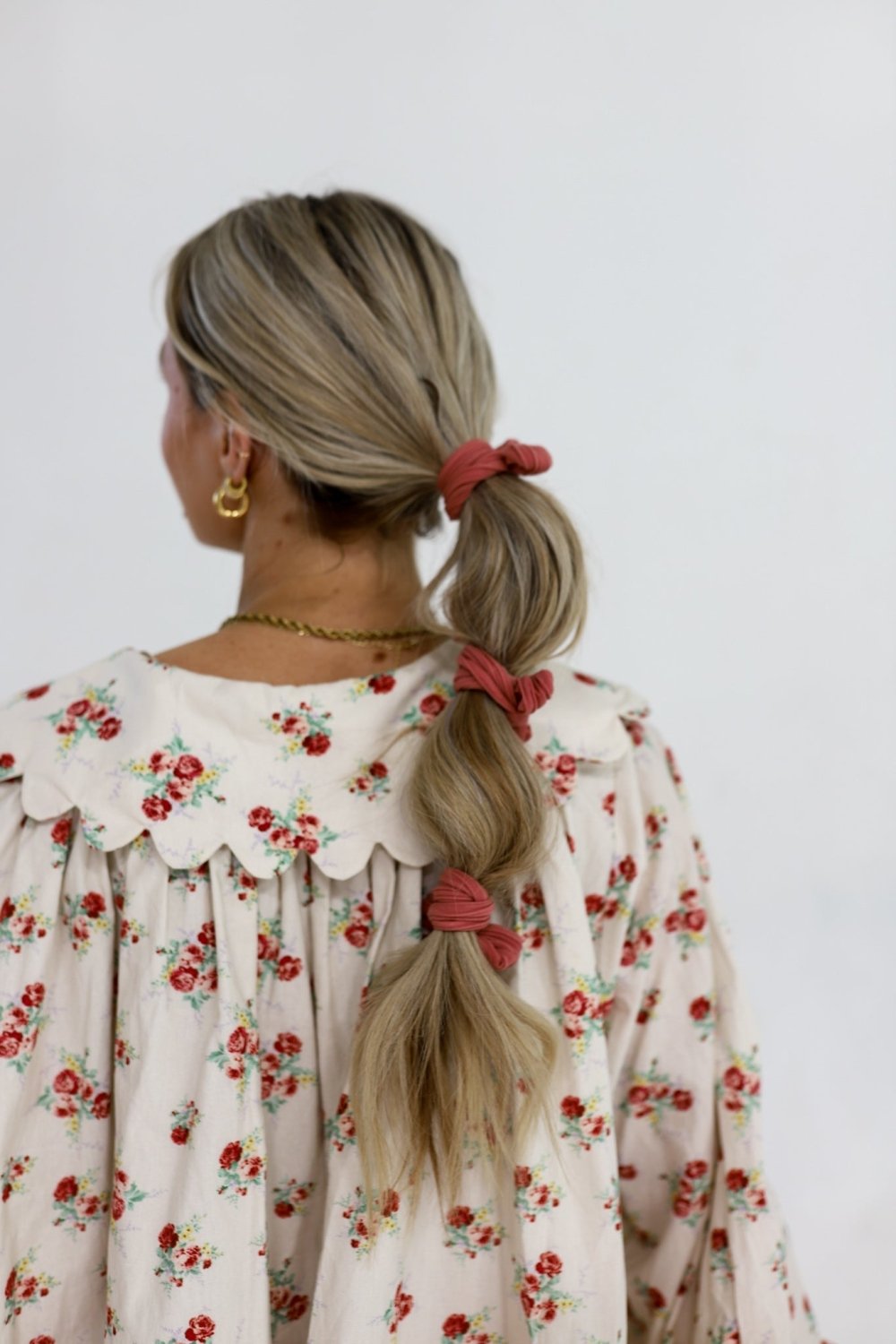 BOW SLICK BACK PONYTAILS (PACK OF 3) - Poppy & Vine