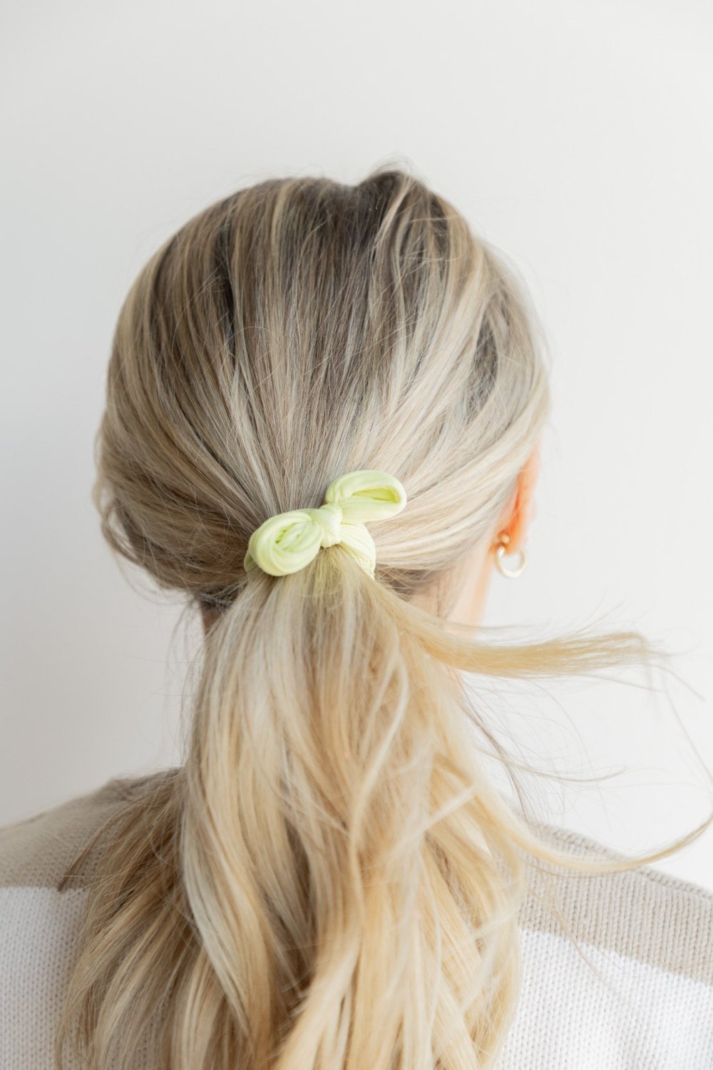 BOW SLICK BACK PONYTAILS (PACK OF 3) - Poppy & Vine
