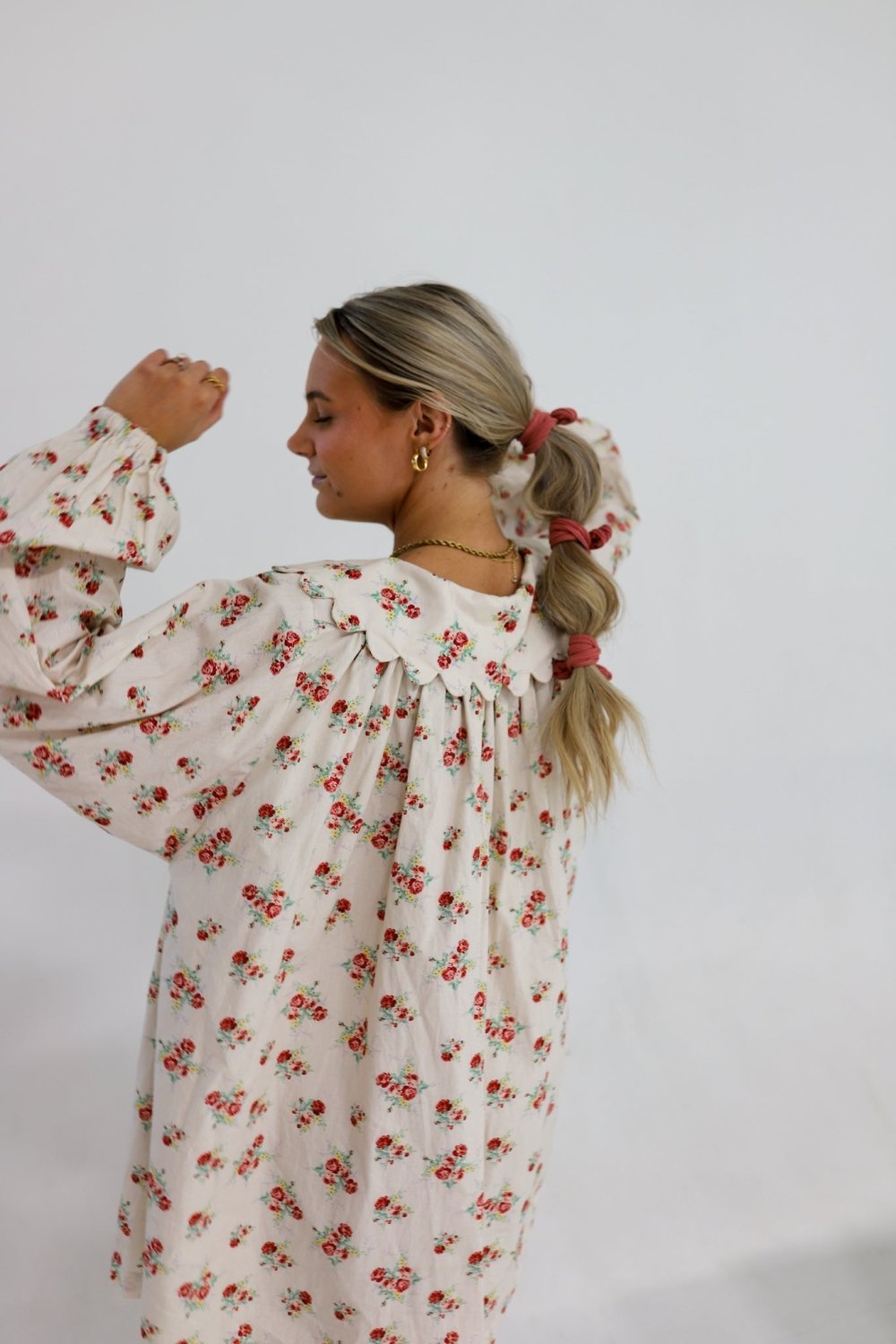 BOW SLICK BACK PONYTAILS (PACK OF 3) - Poppy & Vine