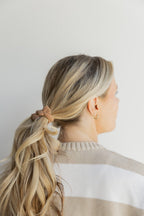 BOW SLICK BACK PONYTAILS (PACK OF 3) - Poppy & Vine