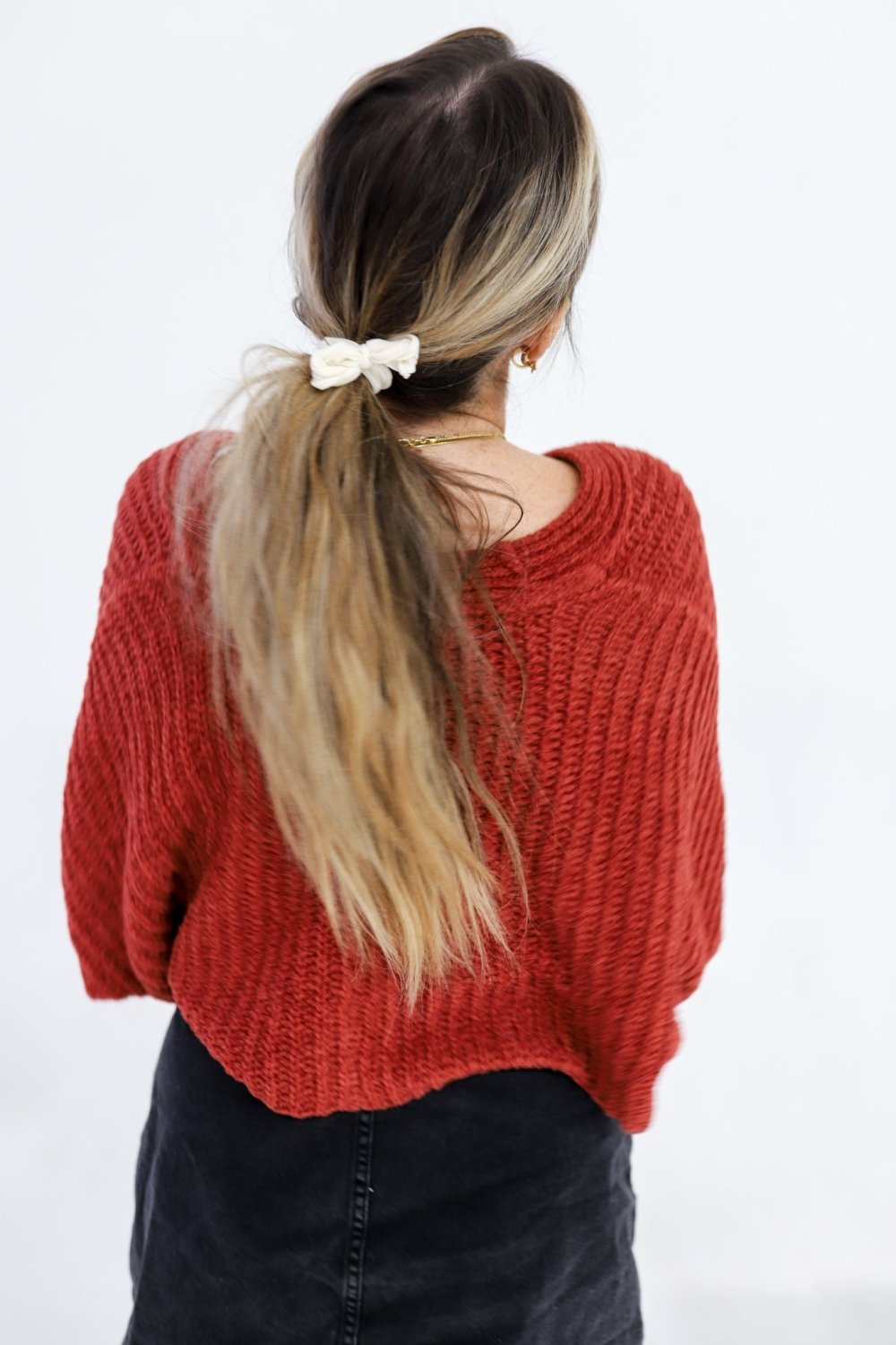 BOW SLICK BACK PONYTAILS (PACK OF 3) - Poppy & Vine
