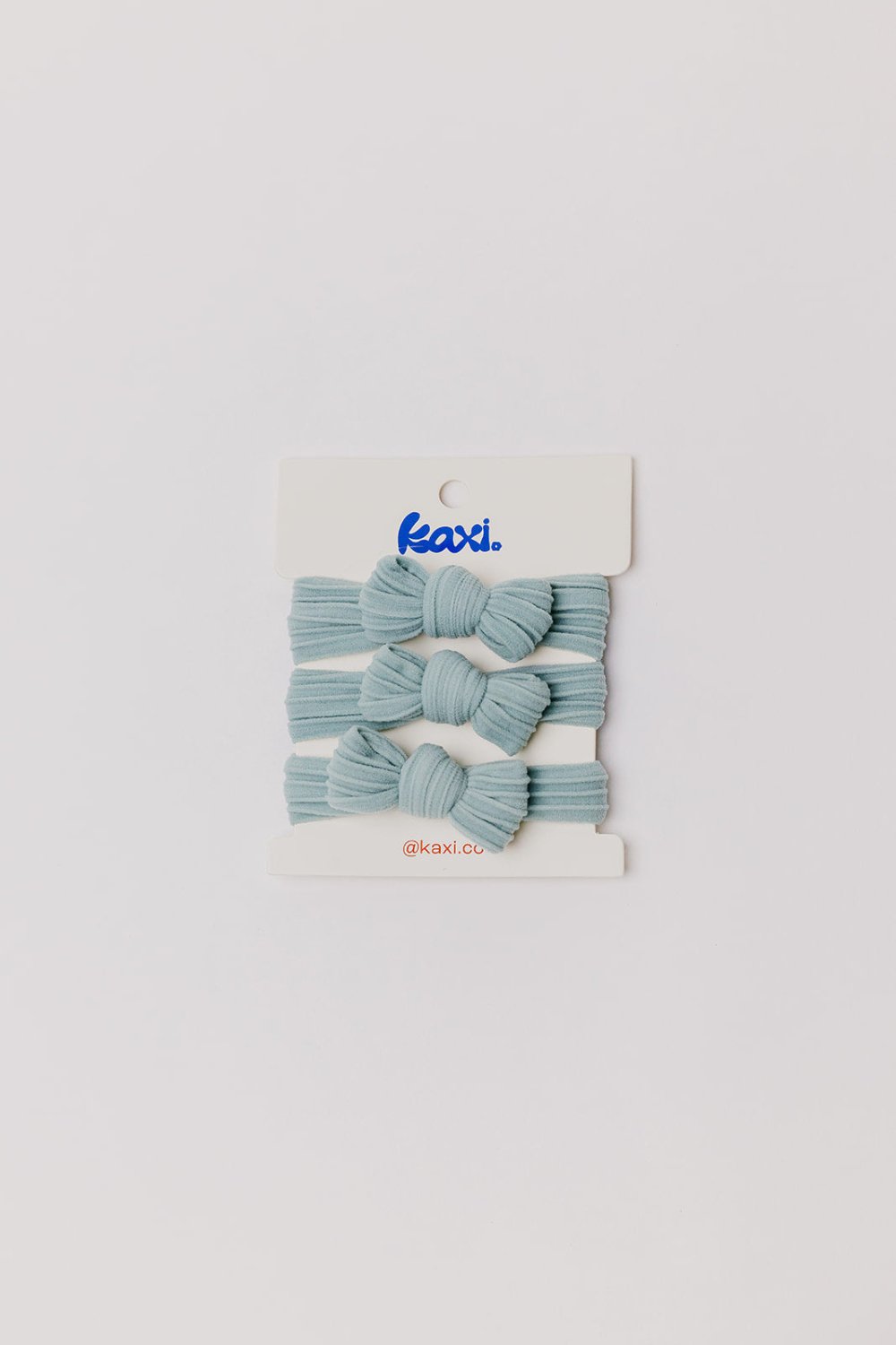 BOW SLICK BACK PONYTAILS (PACK OF 3) - Poppy & Vine