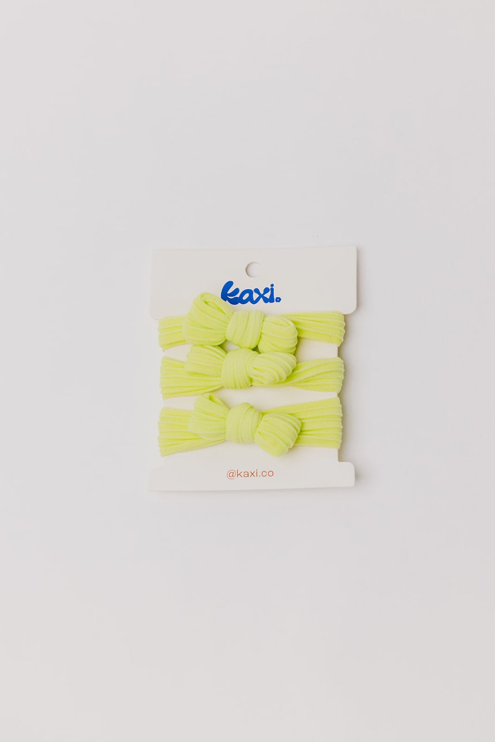 BOW SLICK BACK PONYTAILS (PACK OF 3) - Poppy & Vine
