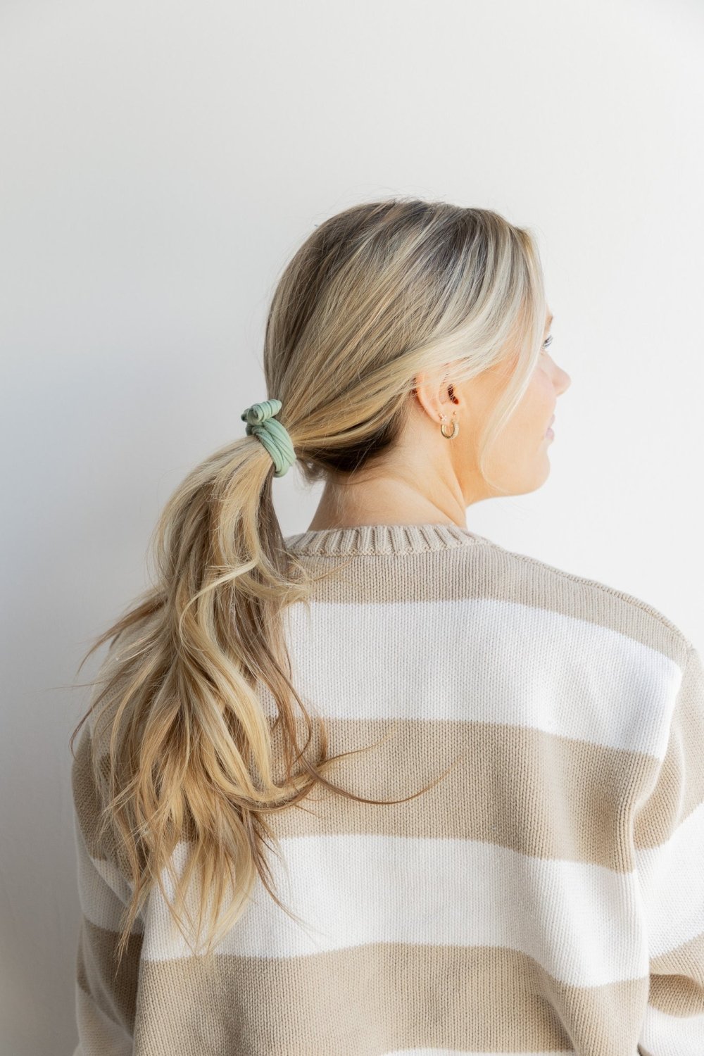 BOW SLICK BACK PONYTAILS (PACK OF 3) - Poppy & Vine