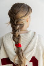 BOW SLICK BACK PONYTAILS (PACK OF 3) - Poppy & Vine