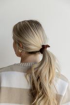 BOW SLICK BACK PONYTAILS (PACK OF 3) - Poppy & Vine