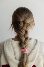 BOW SLICK BACK PONYTAILS (PACK OF 3) - Poppy & Vine