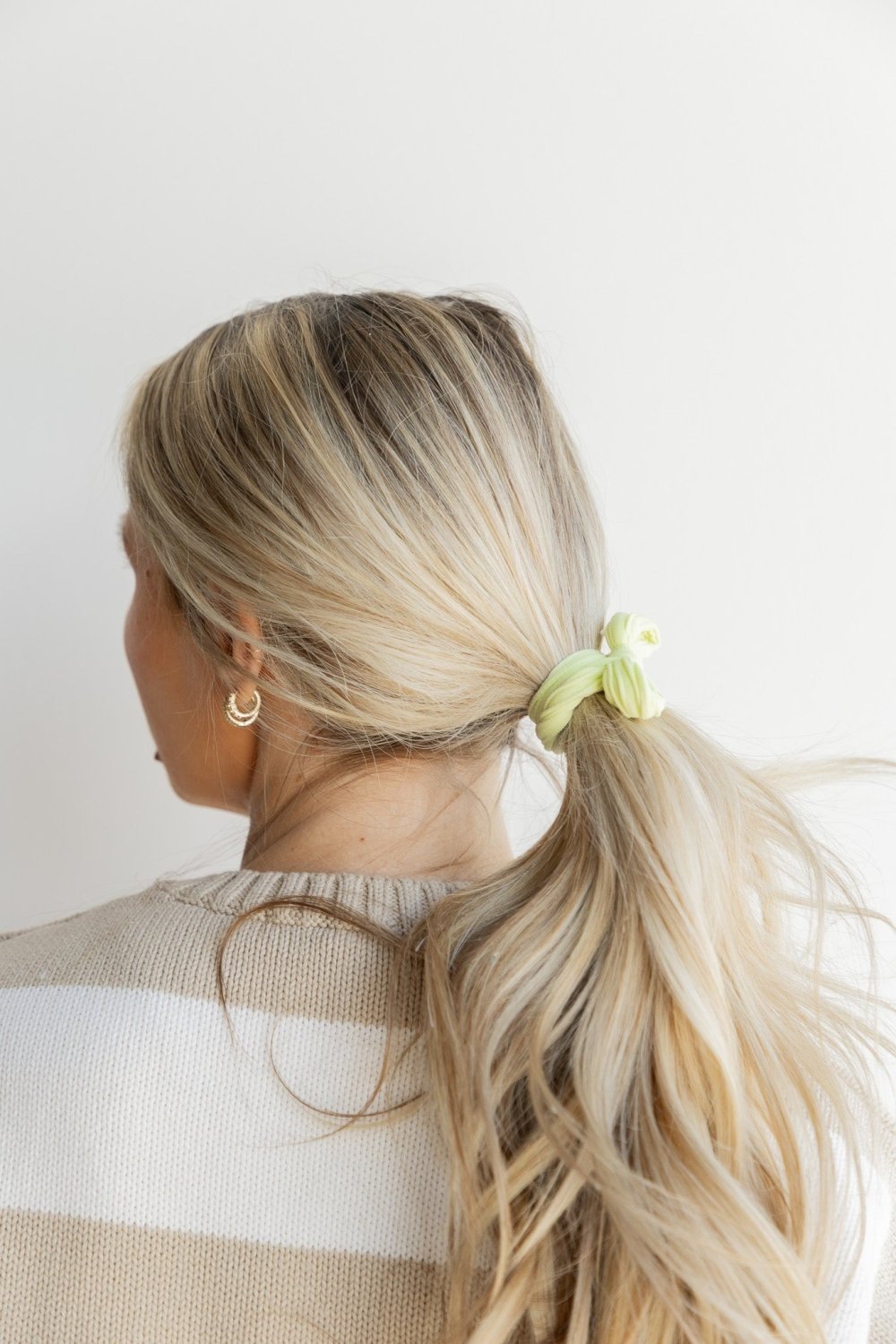 BOW SLICK BACK PONYTAILS (PACK OF 3) - Poppy & Vine