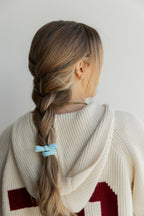 BOW SLICK BACK PONYTAILS (PACK OF 3) - Poppy & Vine